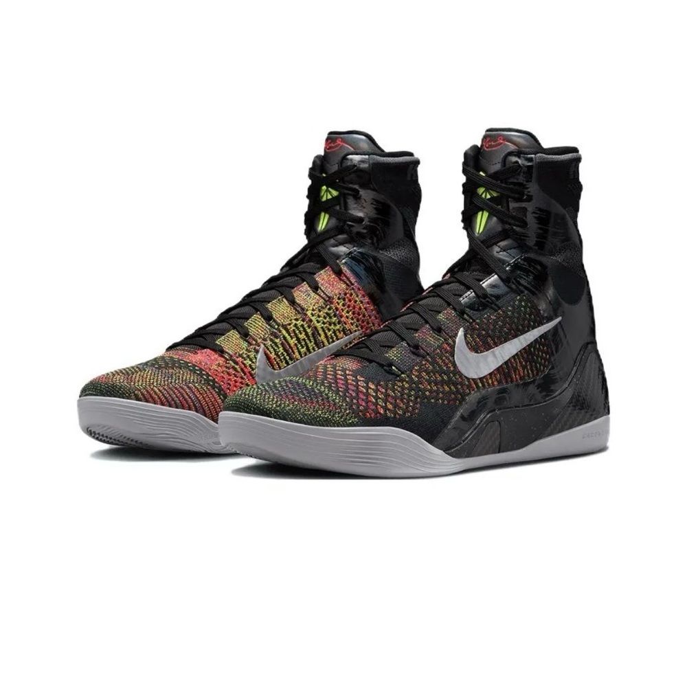 Multicolor High-Top Sneakers with Swoosh Logo Kobe Protro.